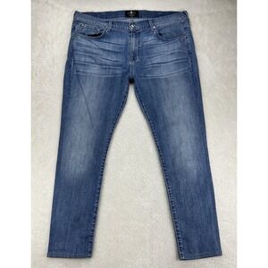 7 For All Mankind Jeans Mens 38x30 Paxton Stretch Tapered Length Altered